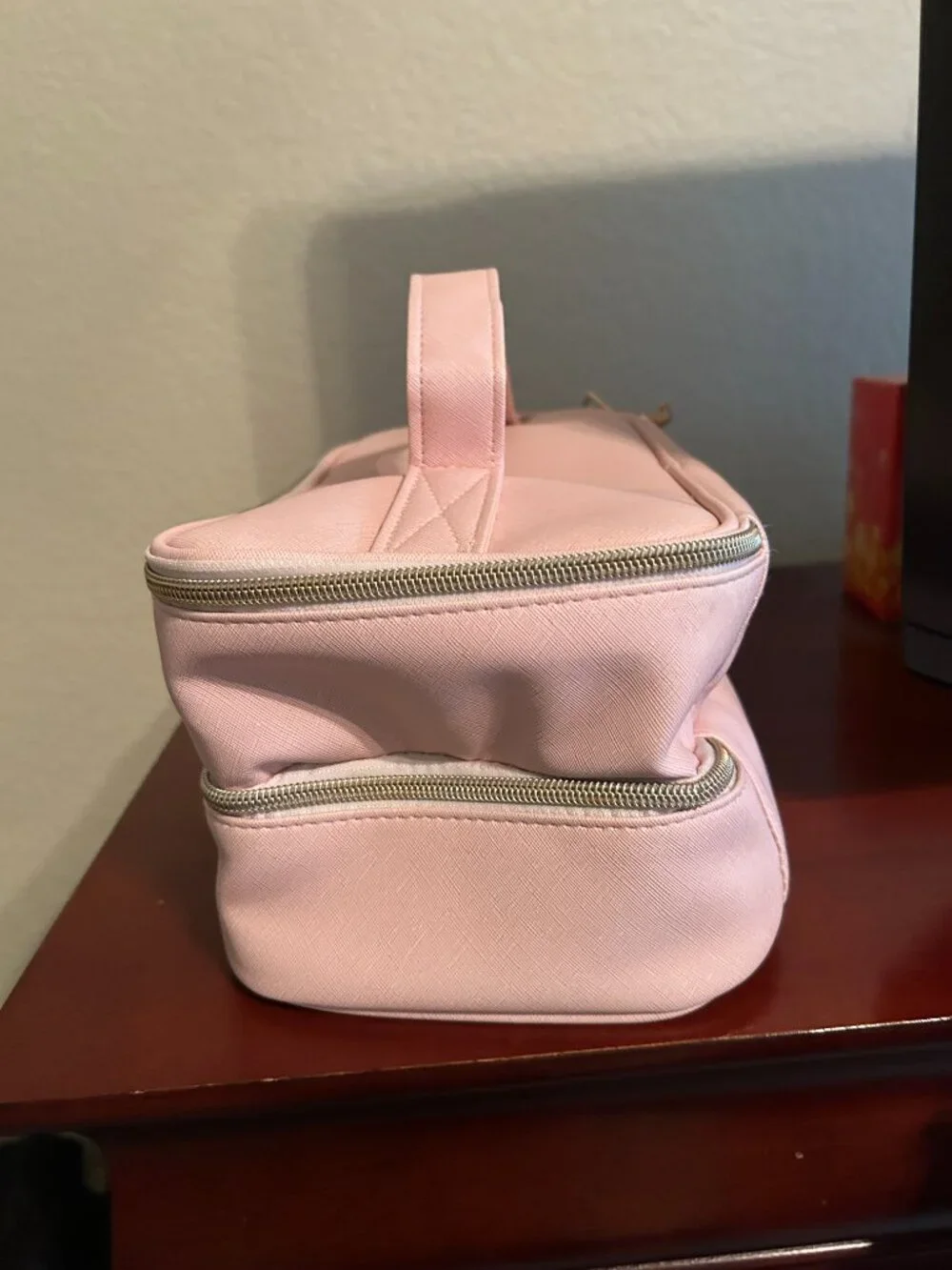Double Decker Hair Tool Travel Case - Pink - Size 13
